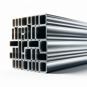 Труба профильная нержавеющая квадратная 180х180х10 мм AISI 430