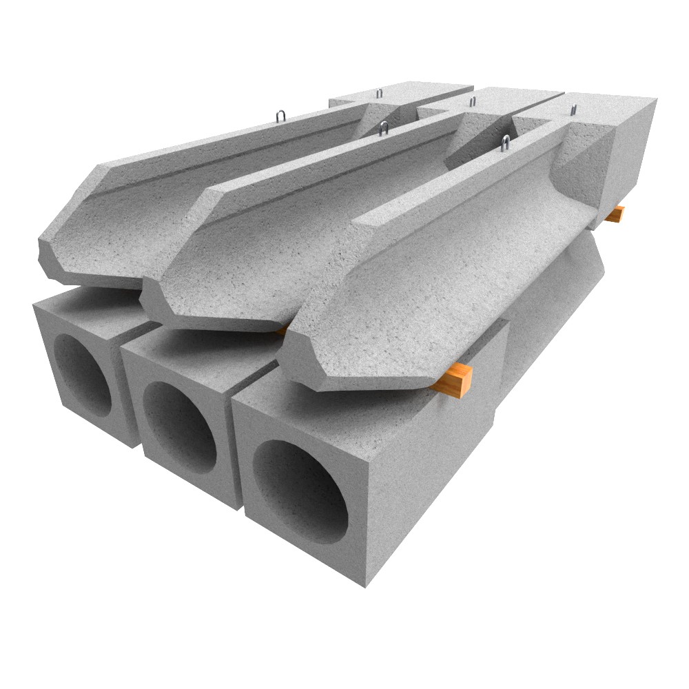 Трехлучевой железобетонный фундамент ТСС-4,5-120 (ТСС-4,5-4), альбом №4182и