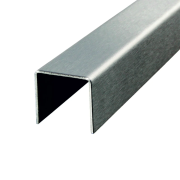 Профиль п-образный нержавеющий 120х55х7х9 мм AISI 304L