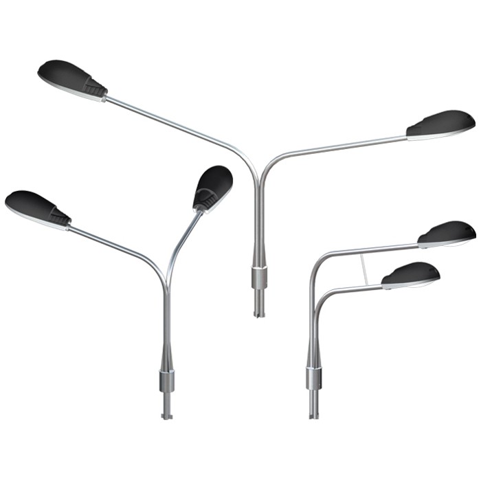 Кронштейн радиусный двухрожковый 1К2(15°)-2,0-2,5-О1-β-Тр.48 горячее оцинкование