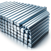 Квадрат оцинкованный 40х40 мм Ст3пс ГОСТ 2591-2006