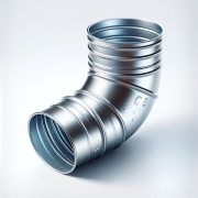 Труба водосточная оцинкованная круглая 180х750 мм ГОСТ 7623-84