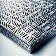 Лист нержавеющий рифленый Дуэт 0.8х1250х2500 мм AISI 321