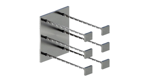 Закладные изделия МН 140-6 серия 1.400-15