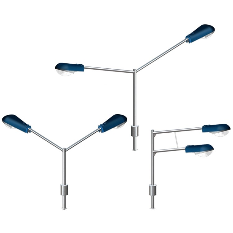 Кронштейн угловой двухрожковый 2К2(15°)-2,5-2,5-О4-β-Тр.48 горячее оцинкование