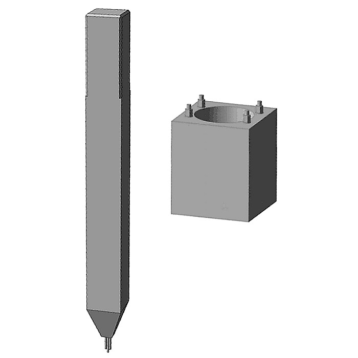 Фундамент свайный СФ-2, альбом №8284