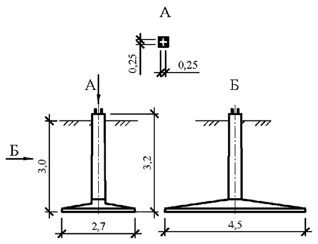 Фундамент ФС2н-4, чертеж 7.ФК.01-КЖ