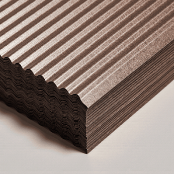 Профнастил для забора МП20 0.4х1100 мм ГОСТ 24045-2016 RAL 5015