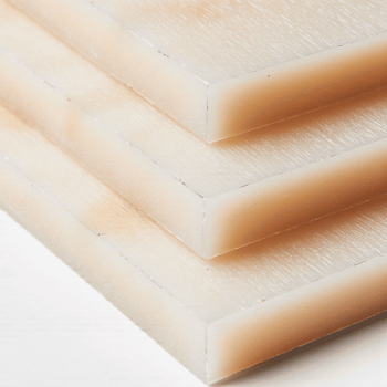 Капролон плита 75х1000х1000 мм высший сорт белая PA 6