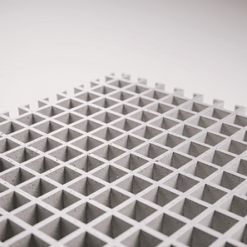 Композитный решетчатый настил 1524х4000/19x19 мм ECO-FR