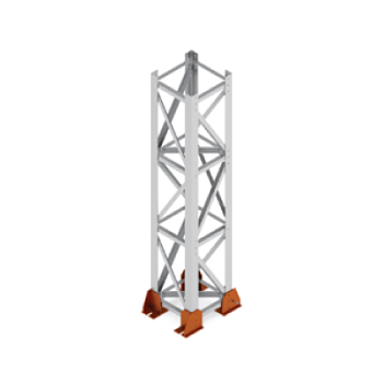 Колонна эстакады МБС-К-6000 Размеры (ДxШxВ) 6000x260x500