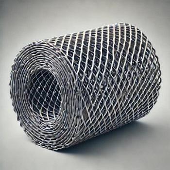 Стальная просечно-вытяжная сетка 1х0.4 мм ст3 ГОСТ 3826-82